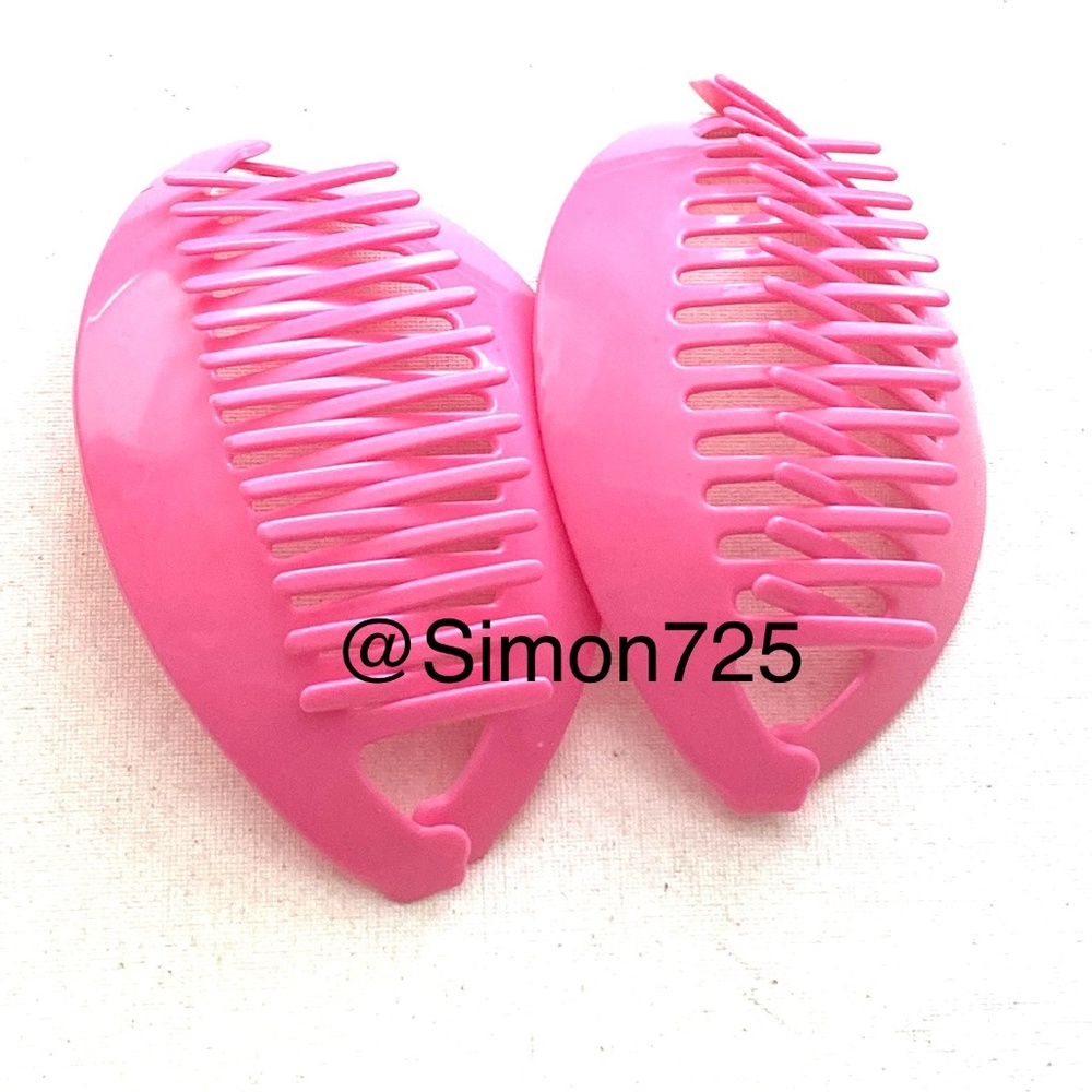 Vintage Banana Interlocking Hair Comb